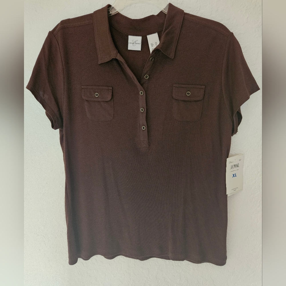 "EMMA JAMES" Brown Top